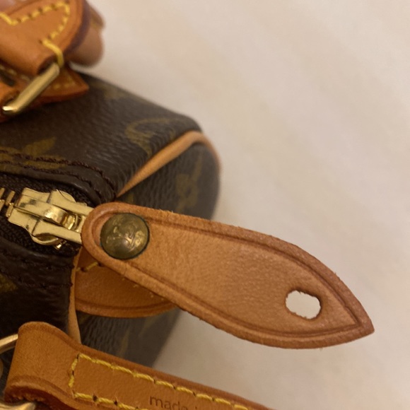 Louis Vuitton mini speedy mini HL monogram vintage comes with strap authentic - Picture 5 of 11